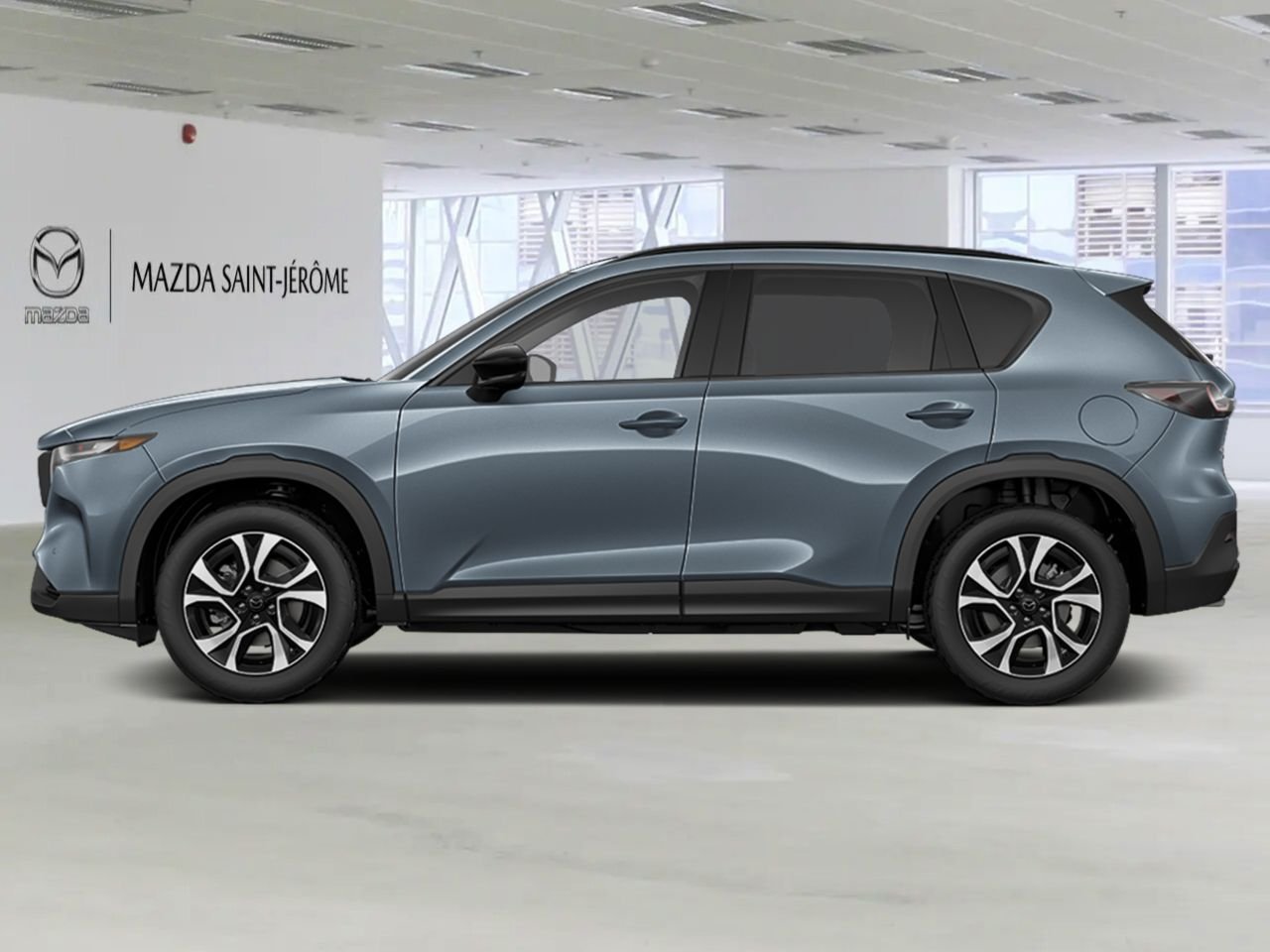 2026 MAZDA CX-5 GS TI Polymetal Grey Metallic Saint-Jérôme - photo #1