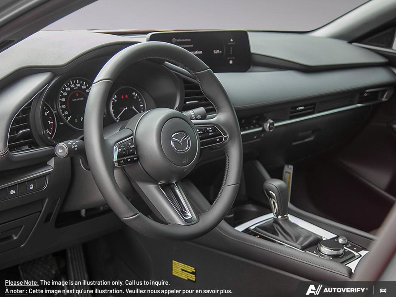2026 Mazda Mazda3 Sport JM1BPALL1T1891463 Machine Grey Metallic Mirabel - photo #11
