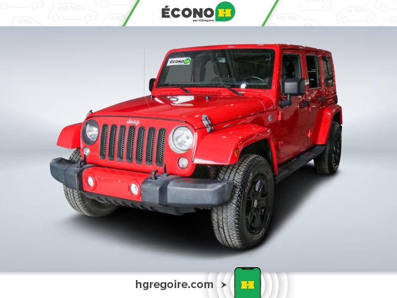 2018 Jeep Wrangler 2018 Red