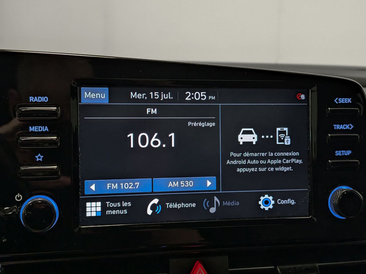 Hyundai ELANTRA Sedan N Line 1.6L Turbo Système de Son Bose 2021 Blanc Sherbrooke - photo #10