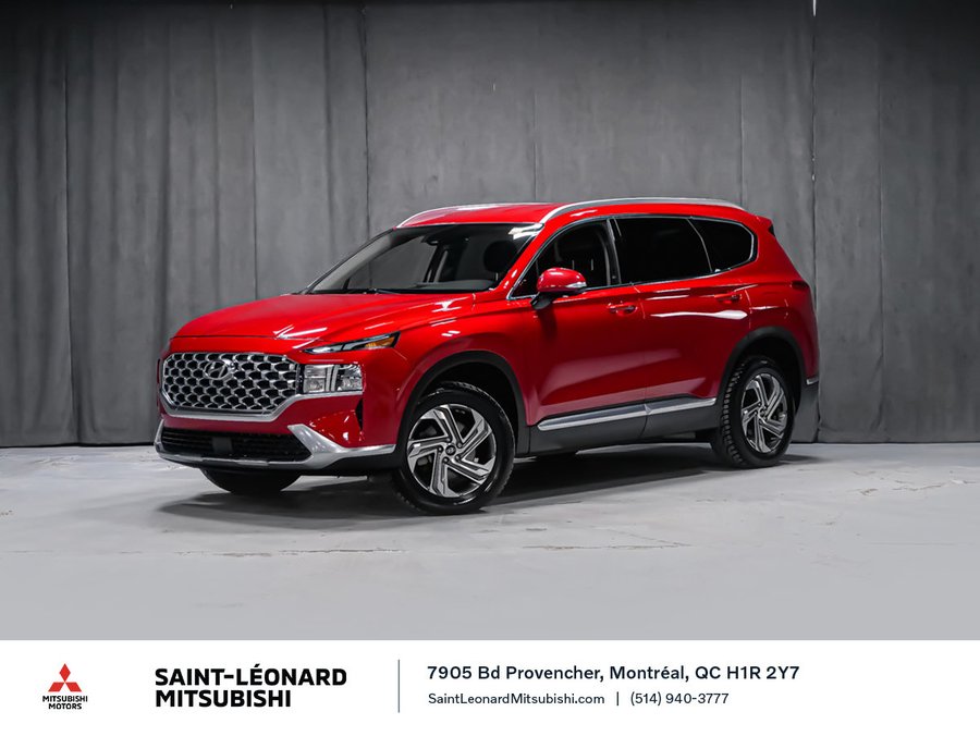 2021 Hyundai Santa Fe PREFERRED AWD VOLANT CHAUFFANT Red