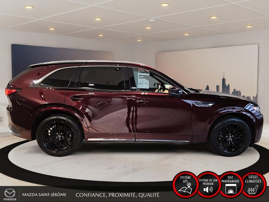 Mazda CX-90 hybride léger Signature | TOIT PANORAMIQUE | AWD | 2024 Rouge