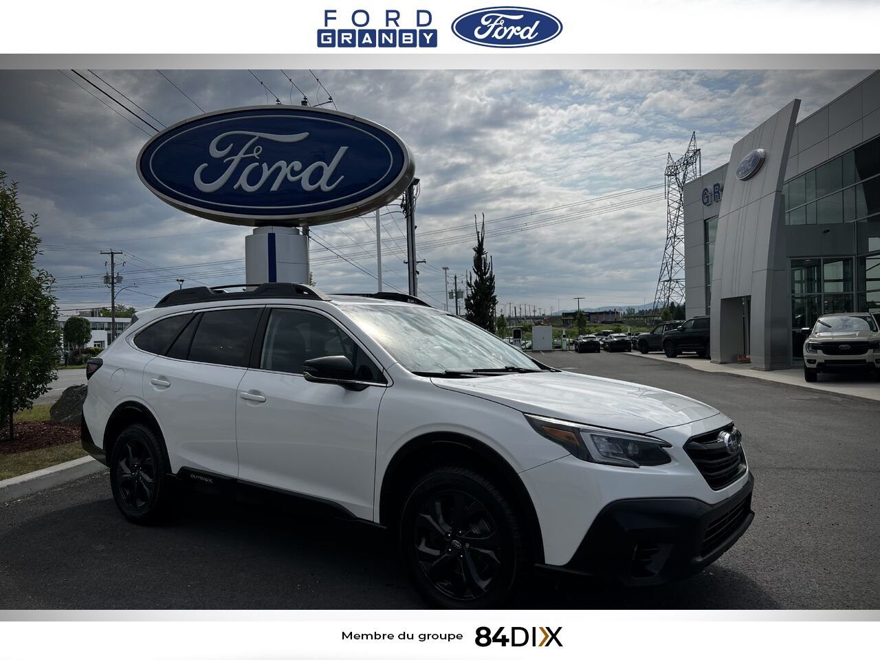 Subaru Outback 2021 Blanc Granby - photo #0