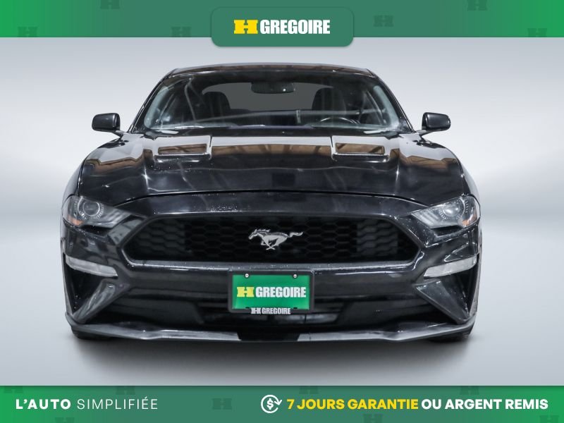 Ford Mustang 724509 | EcoBoost MAN AC GR ELEC MAGS CAM RECUL BLUETOOTH 2019 Noir Laval - photo #1