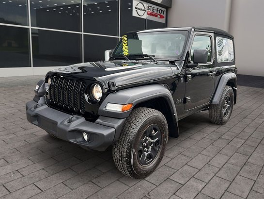 Jeep Wrangler SPORT SOFT TOP QUICK ORDER PACK 2024 2024 Noir