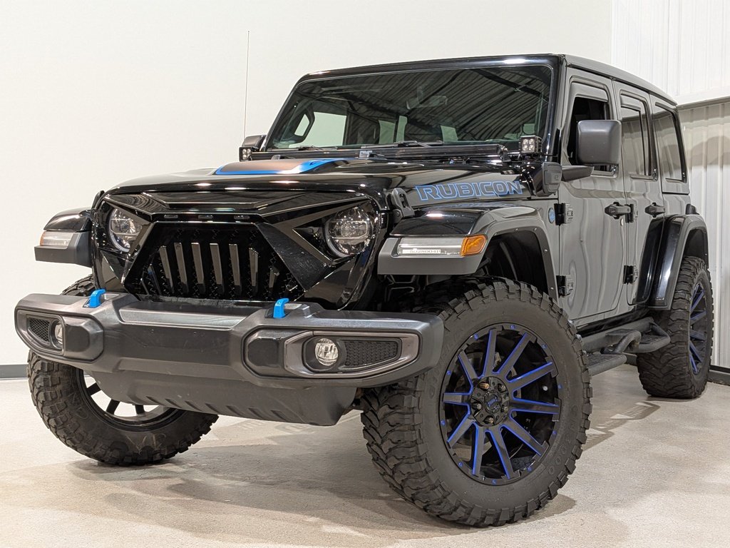 Jeep Wrangler 4xe Unlimited Rubicon 4x4 2022 Noir Val-David - photo #0