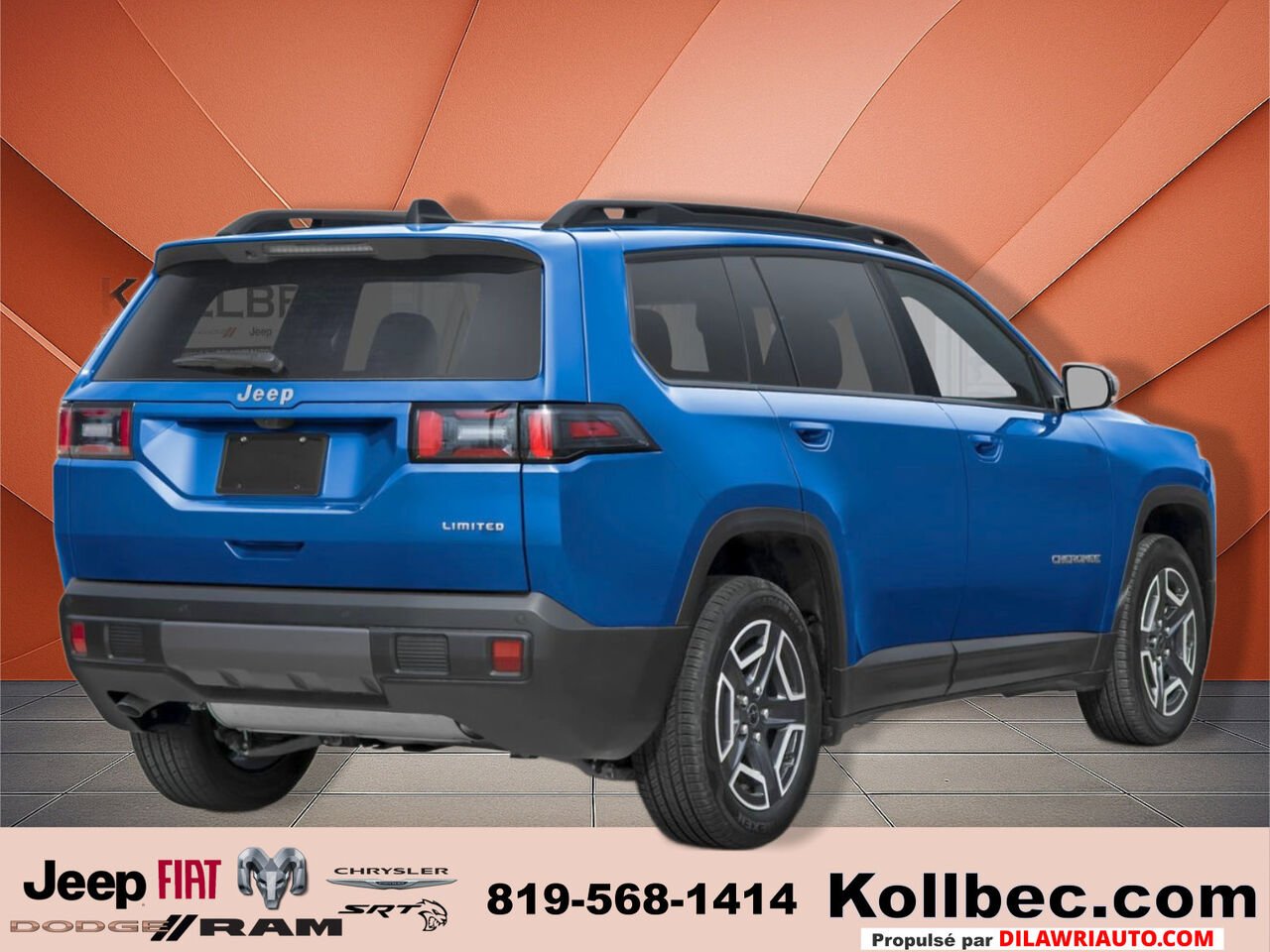 2026 JEEP Cherokee 26440 | Laredo 4x4 Hydro Blue Pearl Gatineau - photo #2
