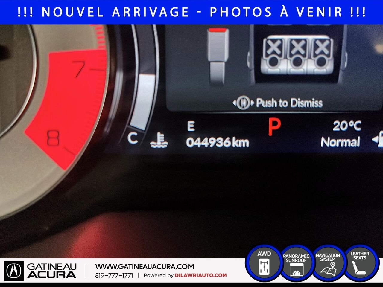 Acura RDX A-Spec SH-AWD 2024 Gris Gatineau - photo #12
