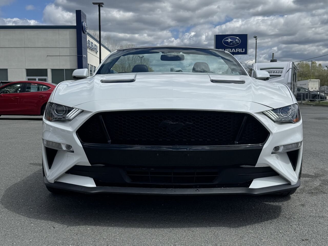 Ford Mustang GT Convertible 2018 Blanc Granby - photo #9