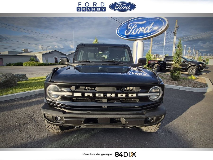 Ford Bronco Outer Banks évolué 4 portes 4x4 2022 Noir