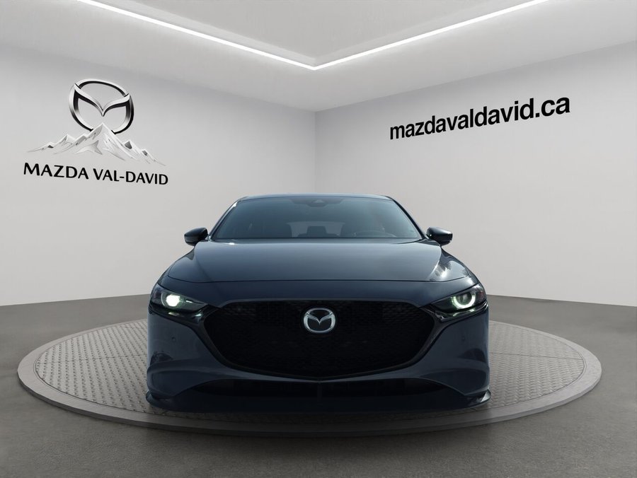 2023 Mazda Mazda3 Sport GT w/Turbo Auto i-ACTIV AWD, Sièges en cuir, Toit ouvrant, Bluetooth Grey