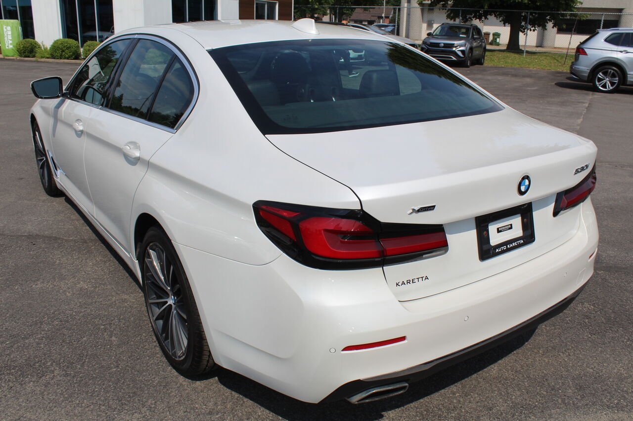BMW 5 Series VIN: WBA13BJ06MCG37906 2021 Blanc Sainte-Rose - photo #2