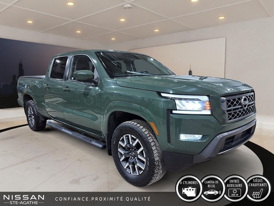 Nissan Frontier SV cabine double caisse longue 4x4 2022 Vert