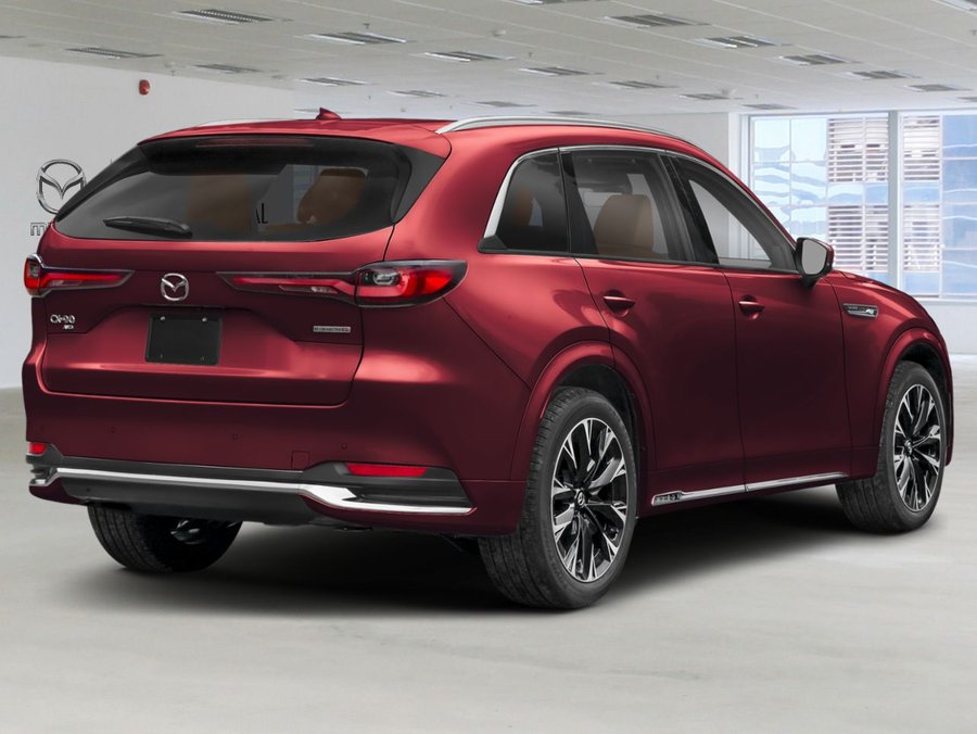 Mazda CX-90 hybride léger 2026 2026 ROUGE ARTISANAL MÉTALLISÉ-BLANC PUR