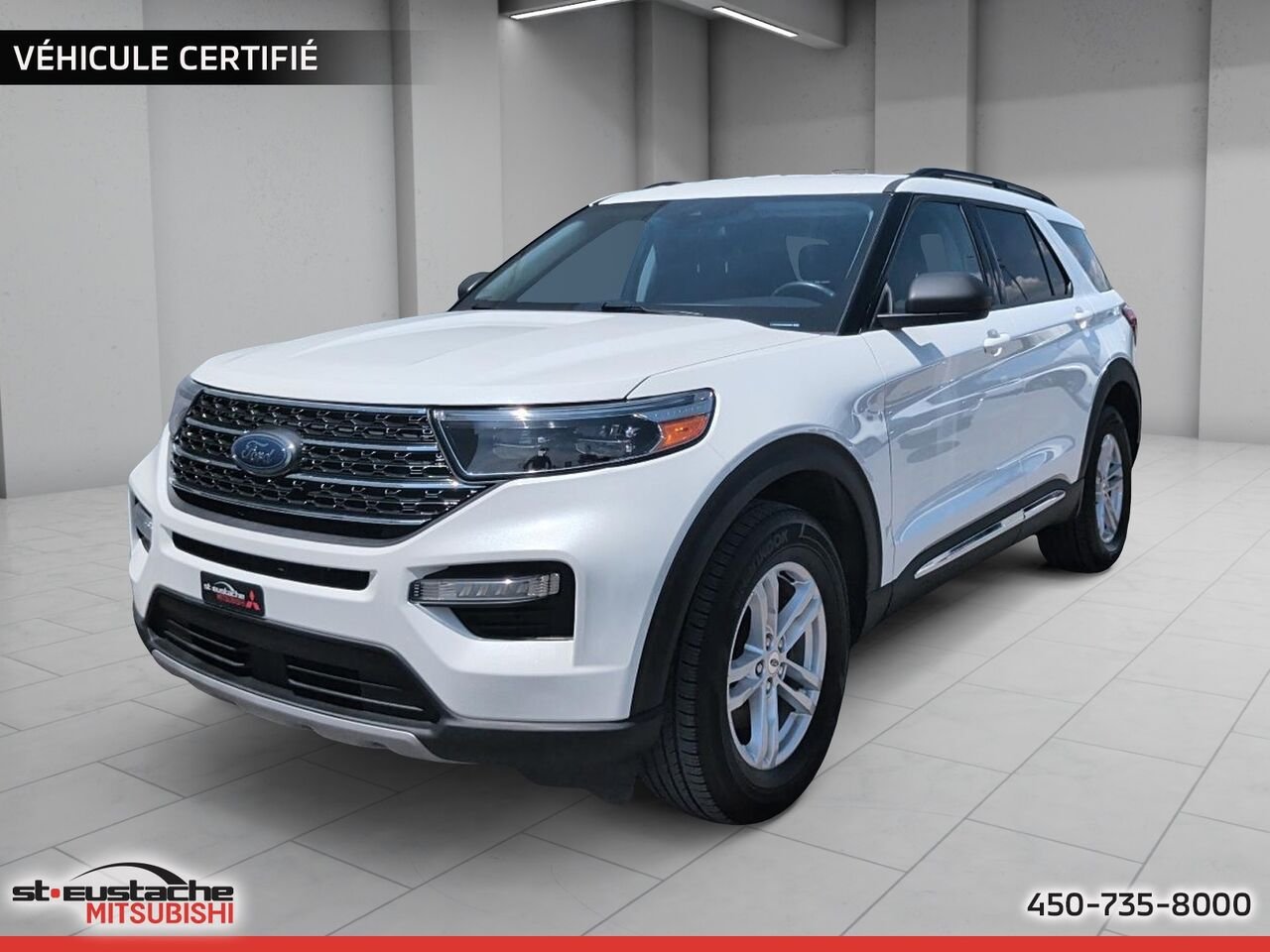 2022 Ford Explorer White Saint-Eustache - photo #0