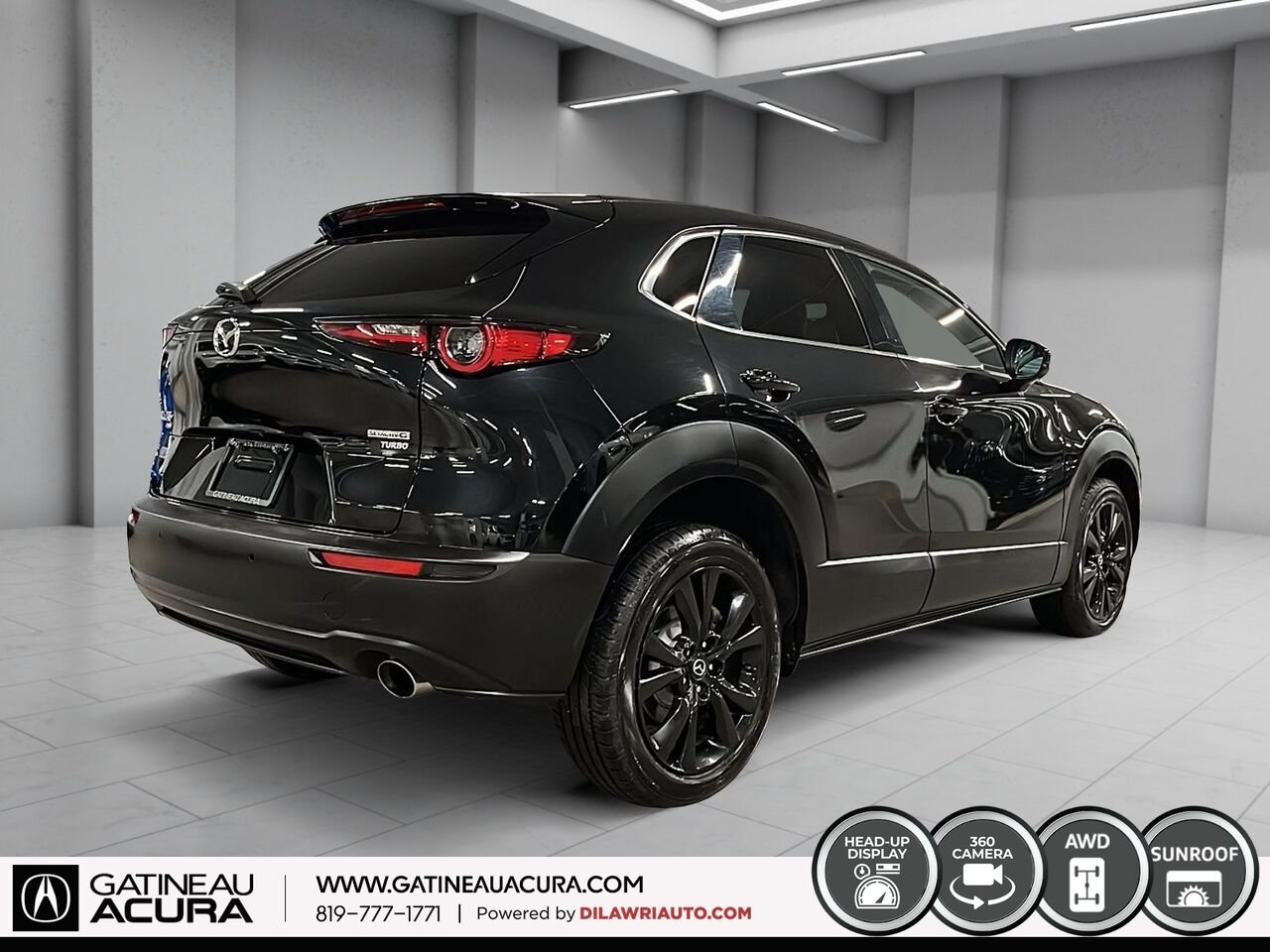 Mazda CX-30 GT AWD 2022 Noir Ottawa & Gatineau - photo #15
