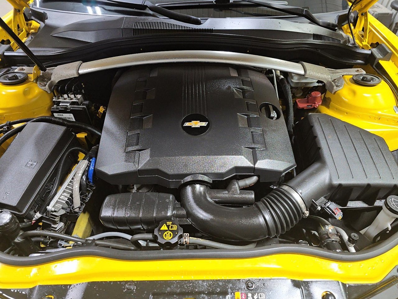 Chevrolet Camaro NIV 2G1FC3D38C9150965 2012 Jaune Chicoutimi - photo #6