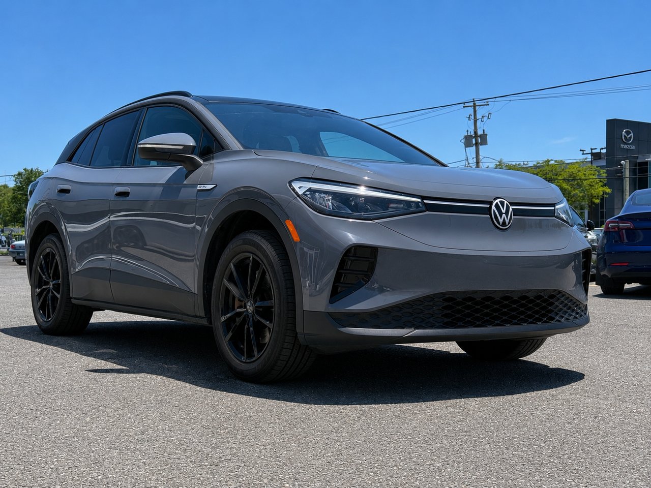 Volkswagen ID.4 PRO S AWD 2023 Gris Granby - photo #8