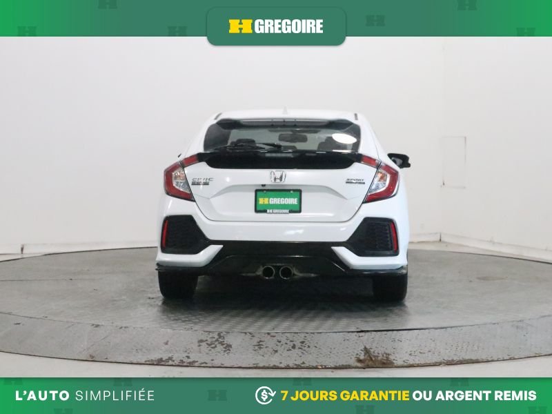 Honda Civic 821585 | Sport Touring 2019 Blanc Laval - photo #7