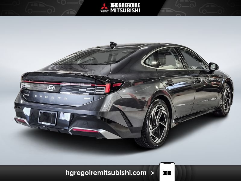 Hyundai Sonata MH4361 | Preferred-Trend *AWD * Cuir * Toit * Mags * Caméra 2024 Gris Laval - photo #8