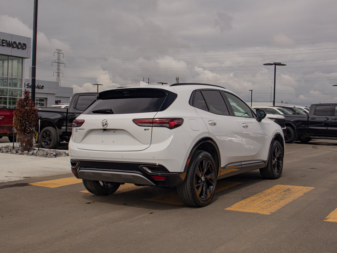 2022 Buick Envision AWD 4dr Essence White Sherwood Park - photo #9