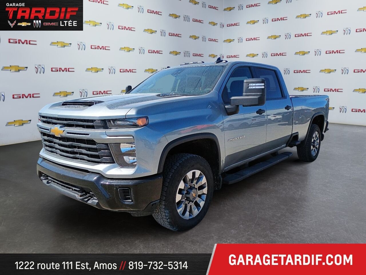 CHEVROLET 2500 4RM CAISSE LONGUE CAB MULTIPLAC 2024 Gris Amos - photo #0