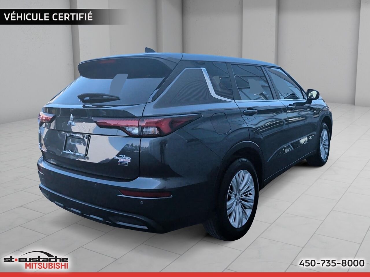 2024 Mitsubishi Outlander Silver Saint-Eustache - photo #3