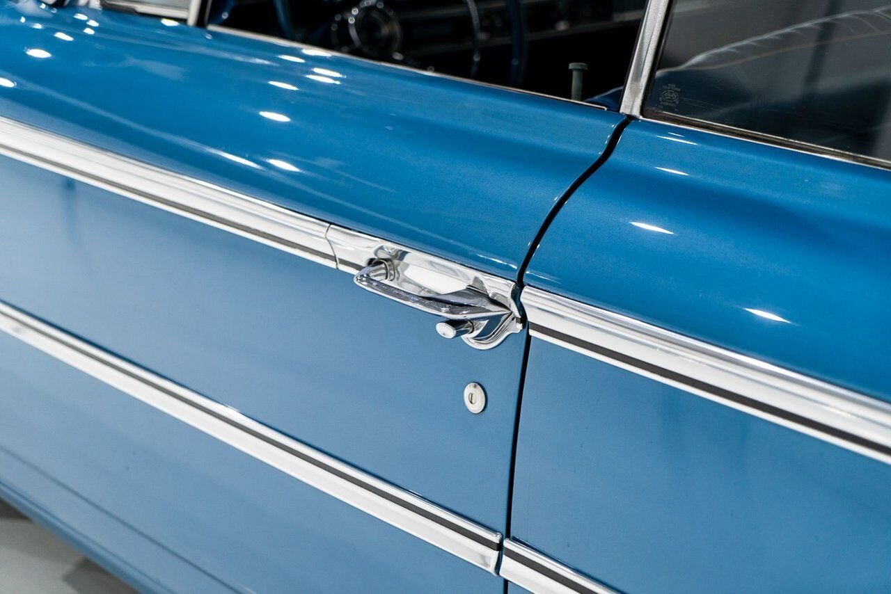 Ford Galaxie 500 *PRIX EN USD* 406 Cu In TriPower 4-Speed Convertible 1963 Bleu Montréal - photo #50