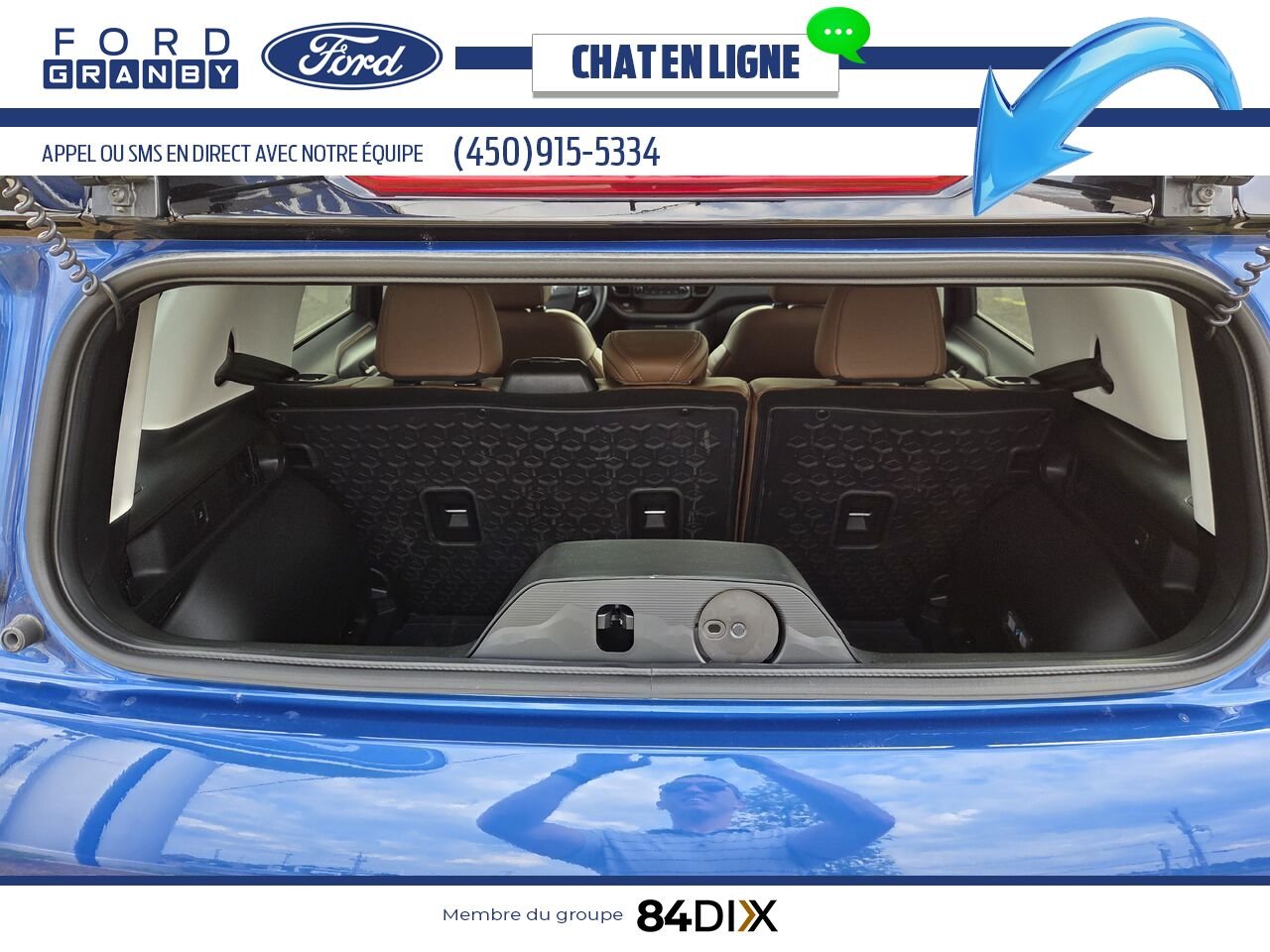 Ford Bronco Sport 2024 Bleu Granby - photo #21