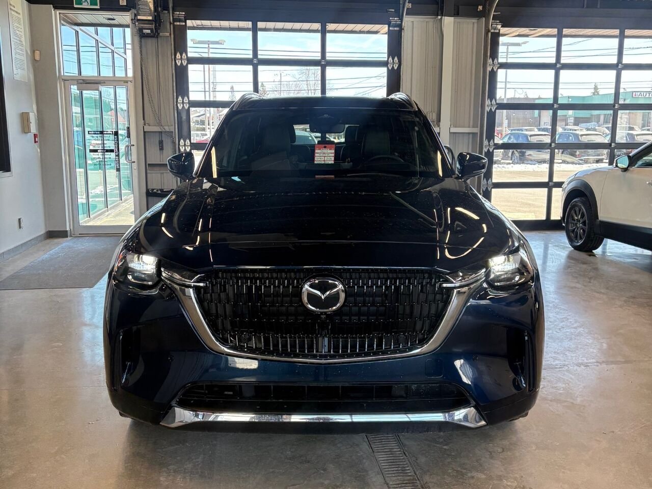 2026 MAZDA CX-90 MHEV Signature TI Deep Crystal Blue Mica Châteauguay - photo #1