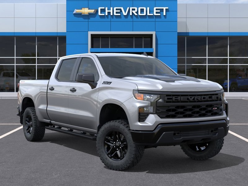 CHEVROLET Silverado 1500 Custom Trail Boss cabine multiplace 4RM 157 po 2026 GRIS STERLING METALLISE Gatineau - photo #6