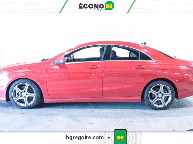 2016 Mercedes Benz CLA Red Blainville - photo #4