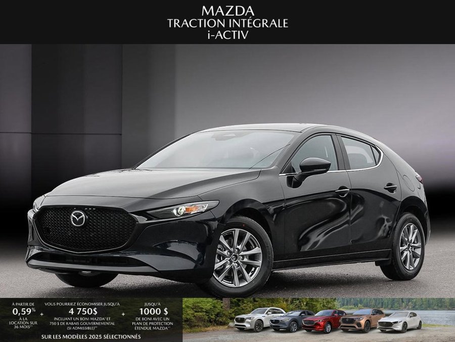 Mazda Mazda3 Sport 2025 2025 Noir de jais mica