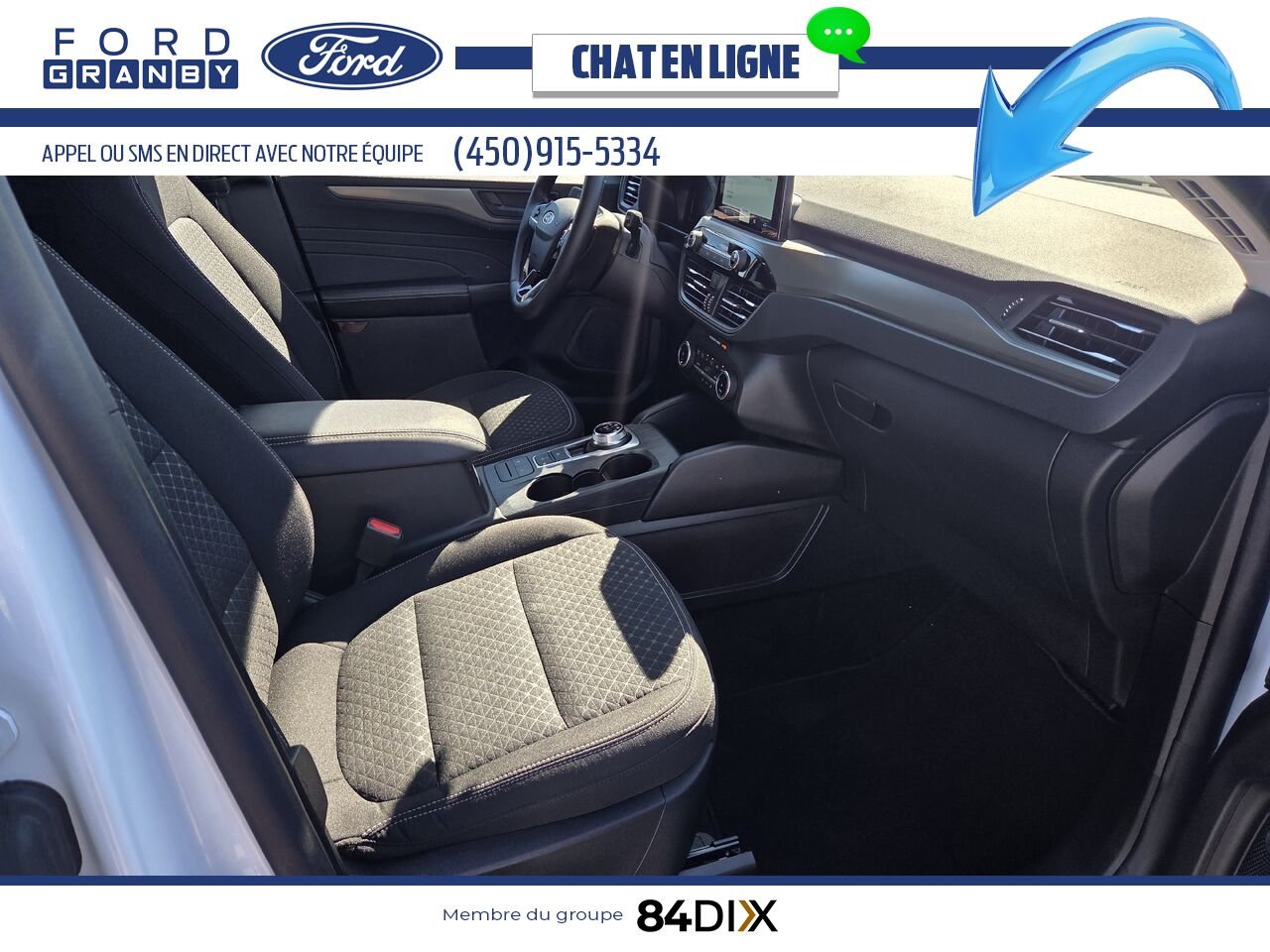 Ford Escape 2025 Blanc Granby - photo #21
