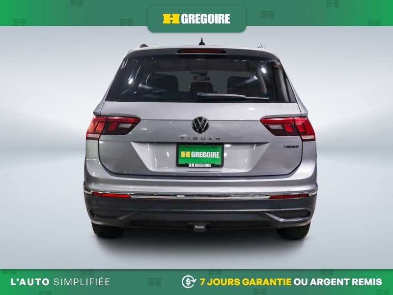 Volkswagen Tiguan 727473 | Comfortline AWD AUTO A/C CUIR TOIT MAGS CAM RECUL 2022 Gris Laval - photo #5