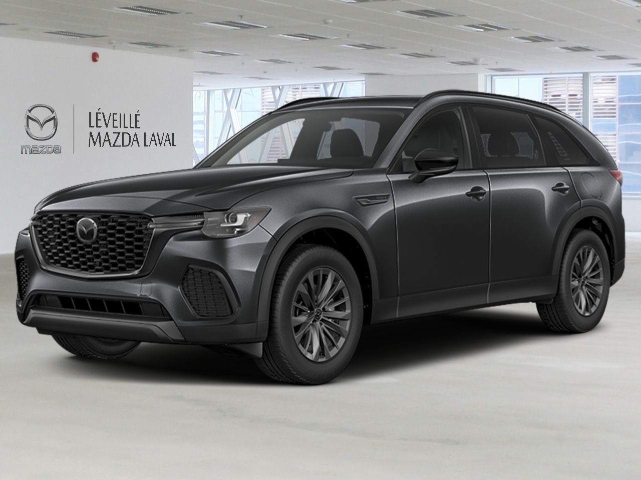 2026 Mazda CX-70 PHEV GS SC TI Machine Grey Metallic Laval - photo #0