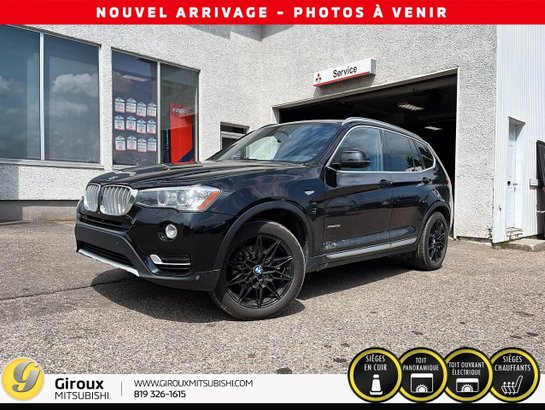 2017 BMW X3 XDRIVE28I xDrive28i 4 portes TI Black