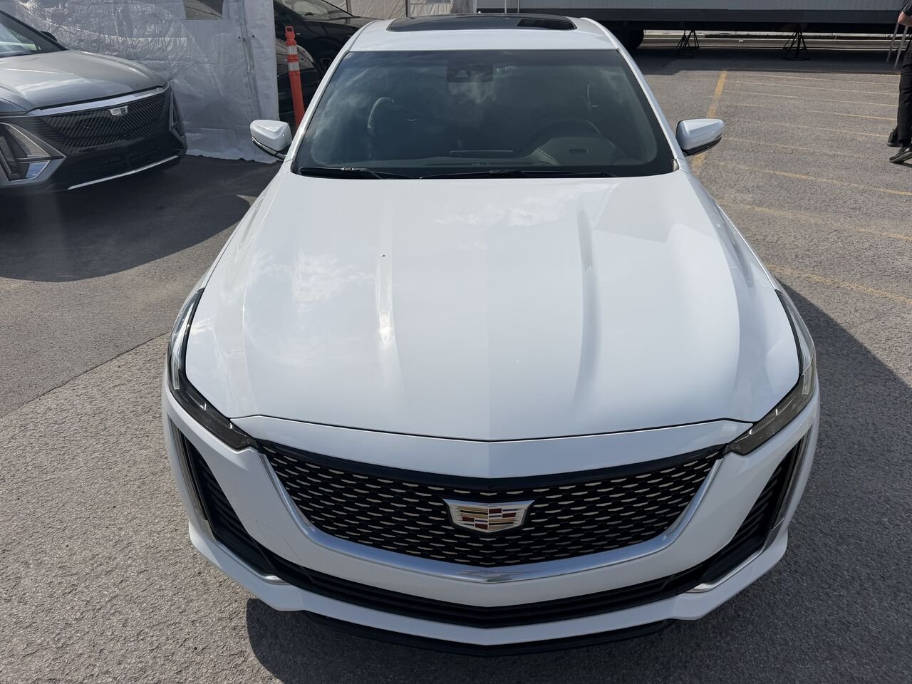 Cadillac CT5 PREMIUM LUXURY AWD 2020 Blanc Laval - photo #6