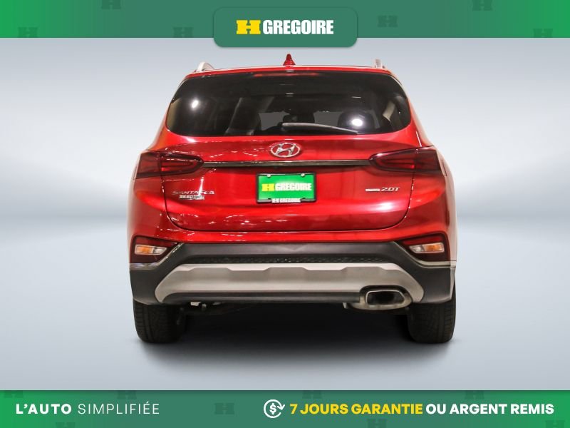 2020 Hyundai Santa Fe Red Saint-Eustache - photo #7