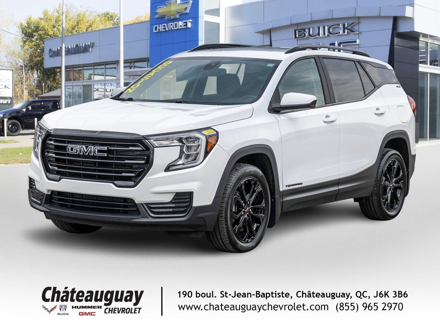 GMC Terrain Traction intégrale, 4 portes SLE 2022 Blanc