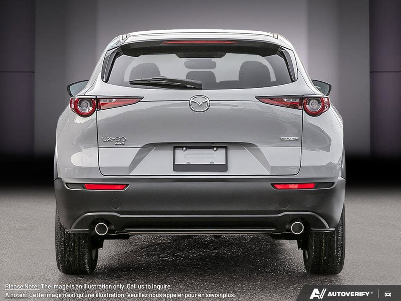 2026 Mazda CX-30 3MVDMBCL2TM213877 Aero Grey Metallic Mirabel - photo #4