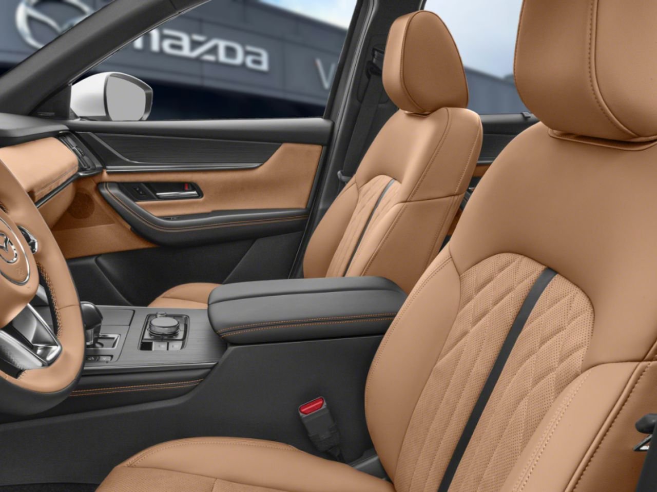 2026 Mazda CX-90 MHEV Signature TI, 7 passagers, Artisan Red Metallic Val-David - photo #7