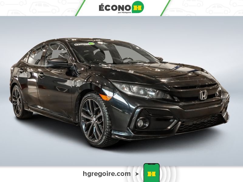 2020 Honda Civic Black Blainville - photo #0