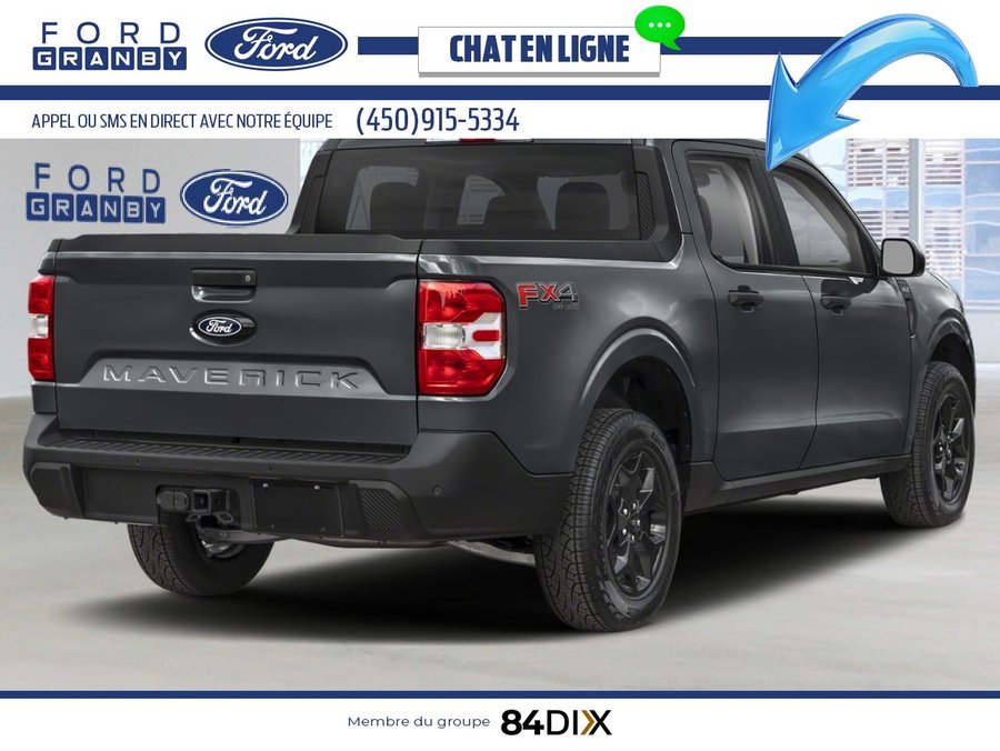 Ford Maverick XLT TI SuperCrew 2025 Gris carbonisé métallisé
