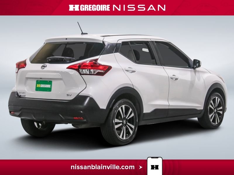 Nissan Kicks BF6196 | SV AUTO AC MAGS CAM RECUL BLEUTOOTH 2019 Blanc Laval - photo #8