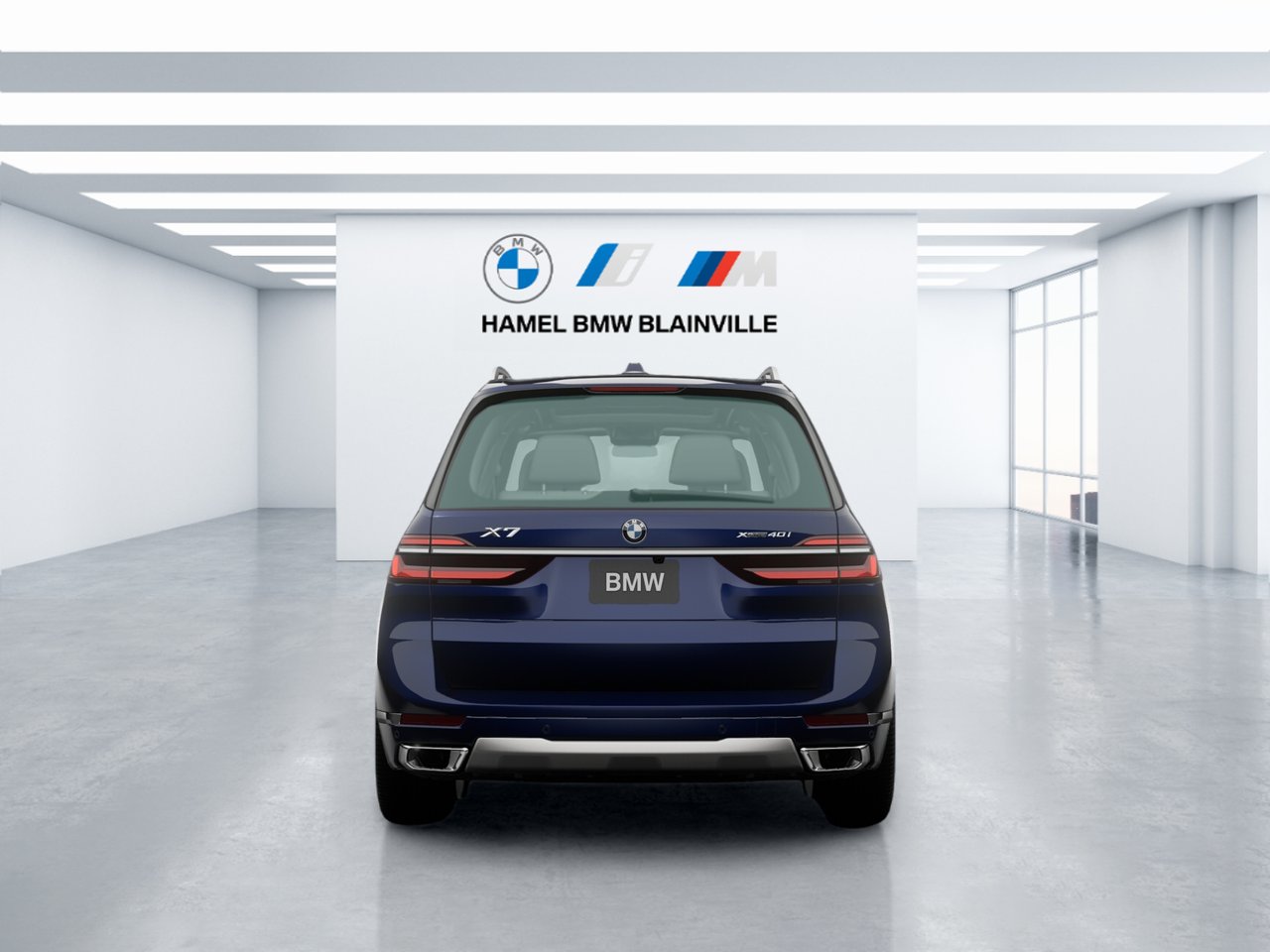 BMW X7 xDrive40i 2026 Bleu Ridge Mountain métallique Blainville - photo #4