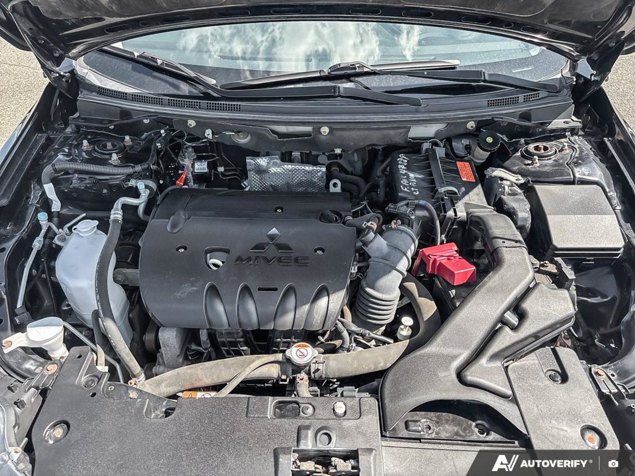 Mitsubishi Lancer JA32U2FU4HU602406 2017 Noir Mirabel - photo #11