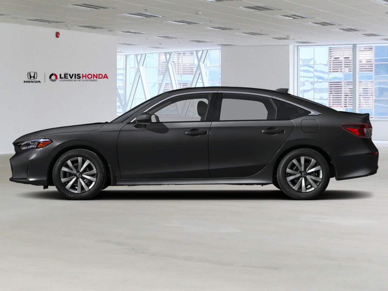 2026 HONDA Civic Sedan LX CVT Crystal Black Pearl Lévis - photo #2