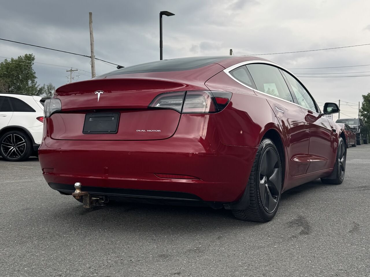 Tesla Model 3 Long Range AWD 2019 Rouge Granby - photo #6