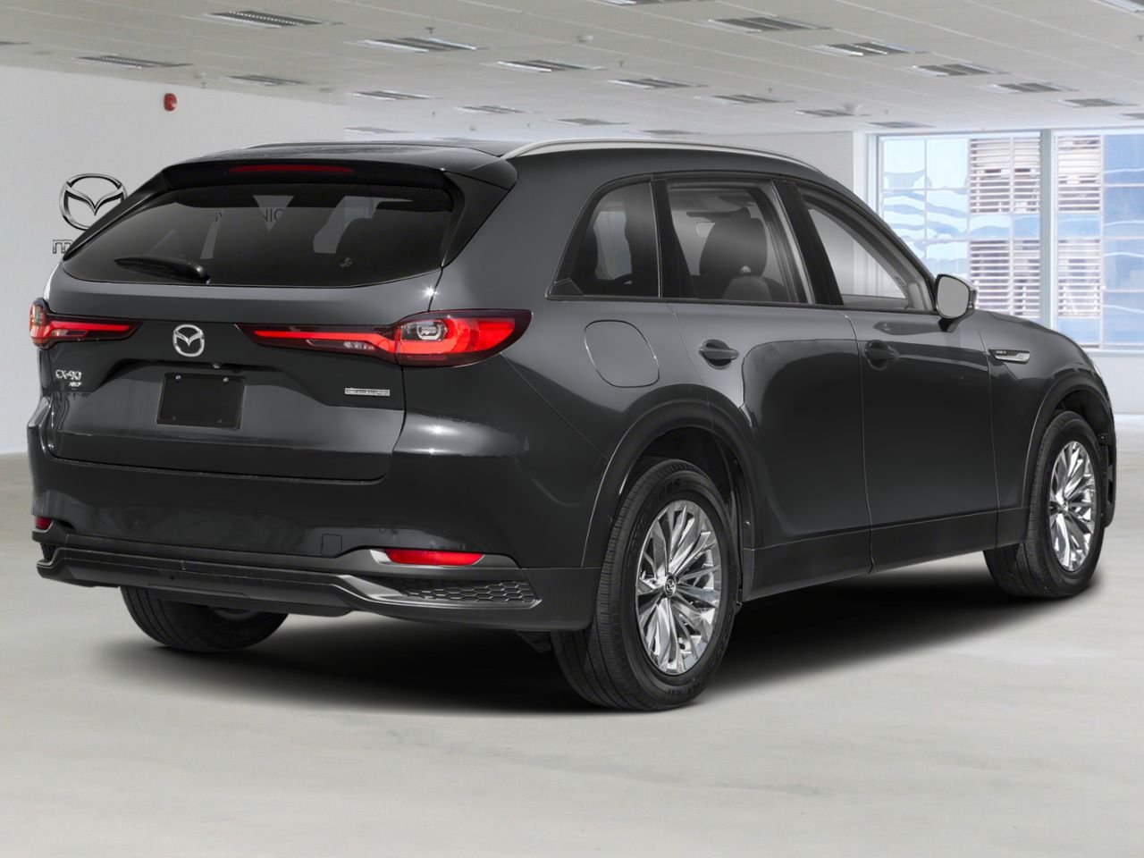 MAZDA CX-90 hybride rechargeable NIV JM3KKCHA3T1368440 2026 Gris mécanique métallisé Chicoutimi - photo #2